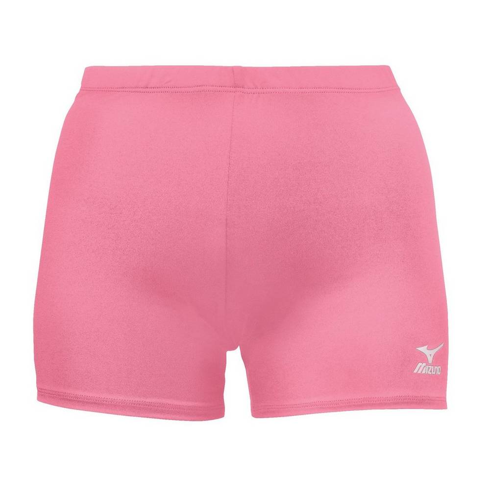 Womens Mizuno Vortex Volleyball Shorts Pink Philippines (QSKYPM192)